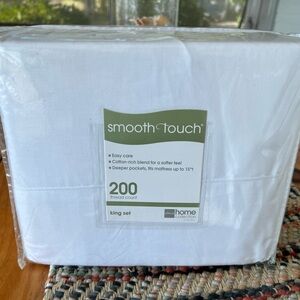 JCP Home Collection smooth touch sheet set king